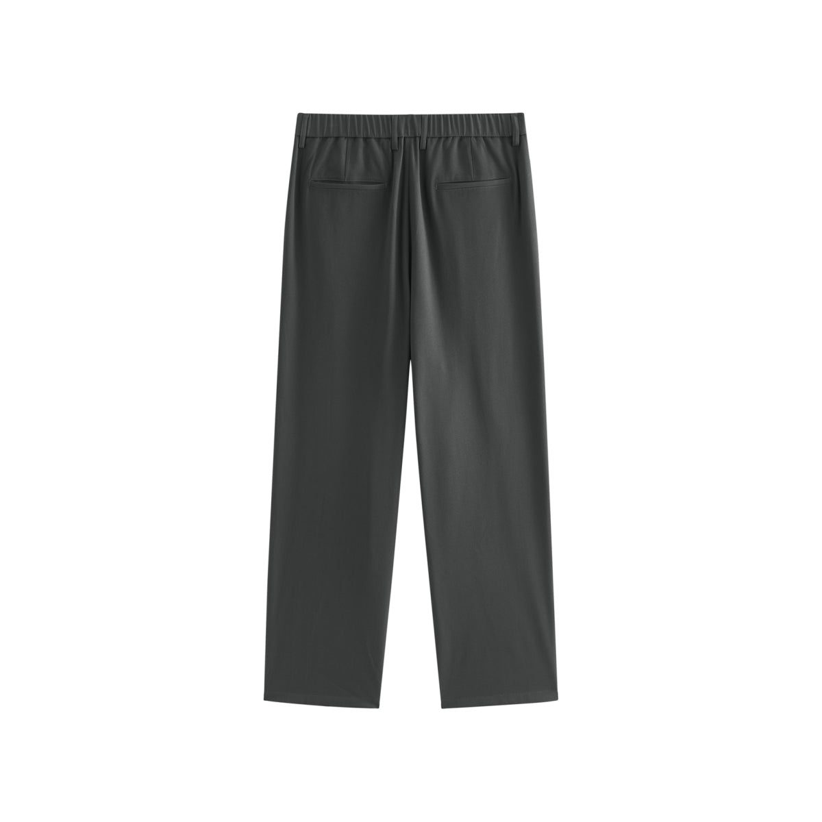 Men's Draped Wide-Leg Trousers