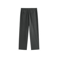 Men's Draped Wide-Leg Trousers
