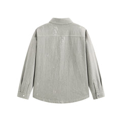 Men's Loose-Fit Denim Shirt