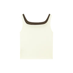 Women's Colorblock Square-Neck Tank Top