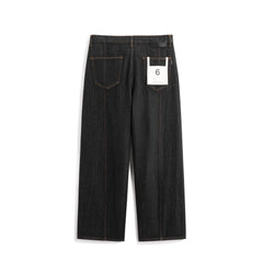 Men's Oversized Pleated Jeans