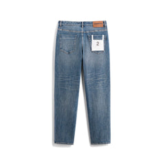 Men's Warm Washed Slim Jeans