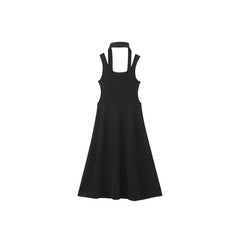 Women's Ribbon Knitted Tank Midi Dress