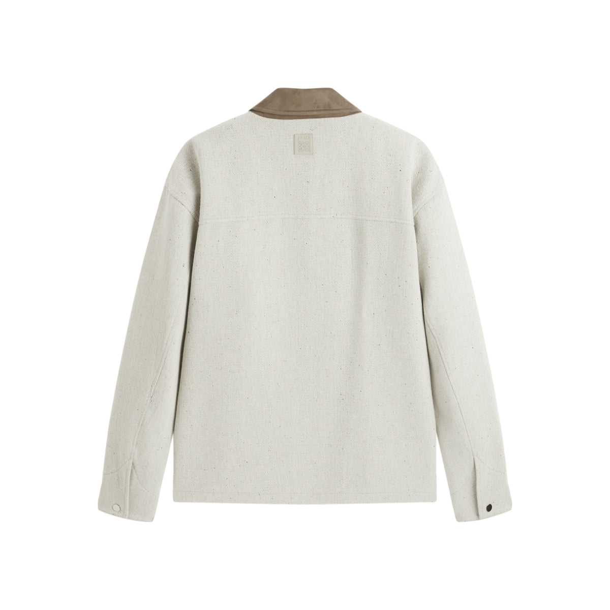 Men's Tweed-Texture Marl Oversized Jacket