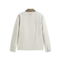 Men's Tweed-Texture Marl Oversized Jacket