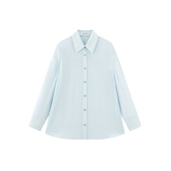 Women's Lyocell Blend Loose Fit Long Sleeve Shirt