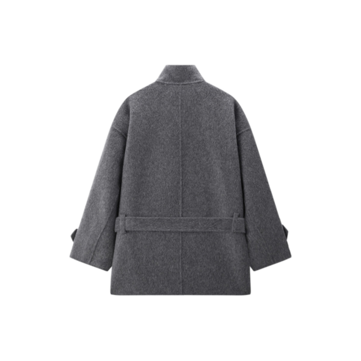 Women's Oversized Asymmetric Alpaca-Blend Coat