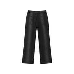 Women's Ombre Washed Straight-Leg Jeans