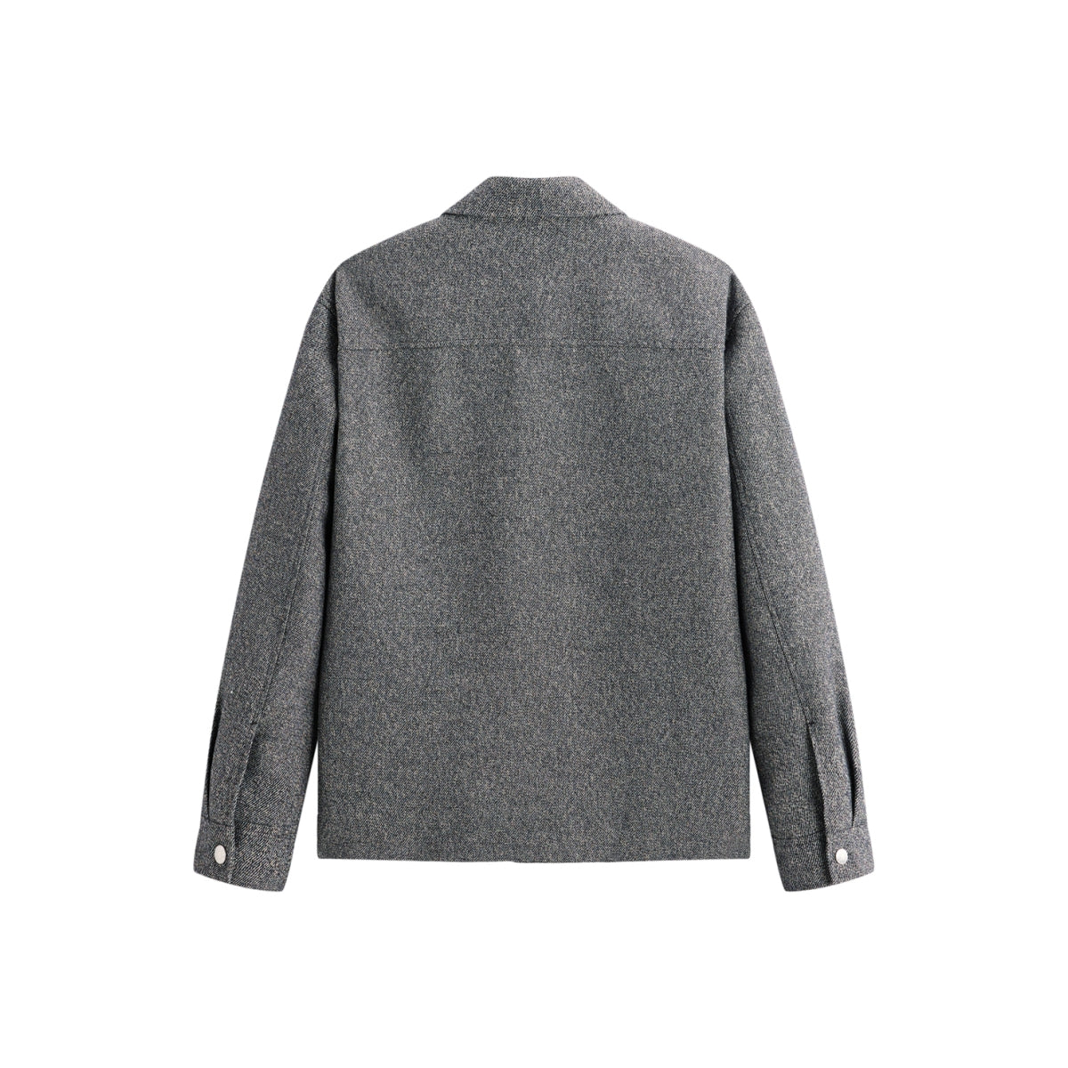 Men's Tweed-Inspired Overshirt