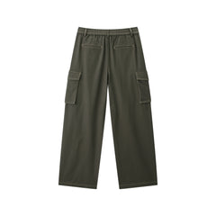 Women's Utility Wide-Leg Curved Pants