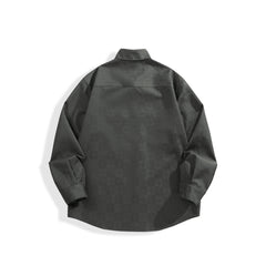 Men's Subtle Patterned Textured Jacquard Shirt