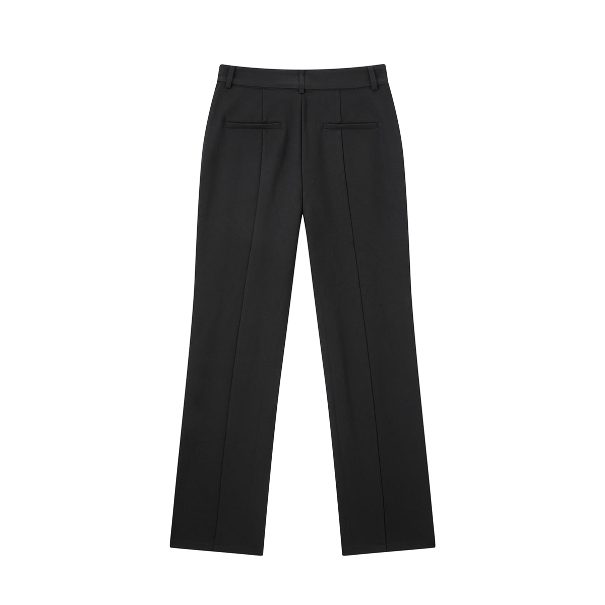 Women's High-Waist Slight-Flare Knit Pants