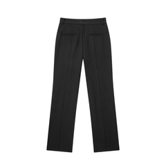 Women's High-Waist Slight-Flare Knit Pants