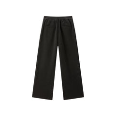 Women's High-Waist Heavyweight Chenille Wide-Leg Pants