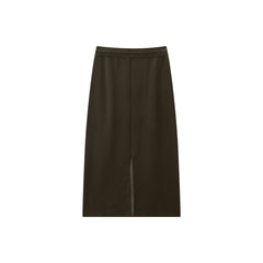 Women's Sporty Contrast Knit Skirt