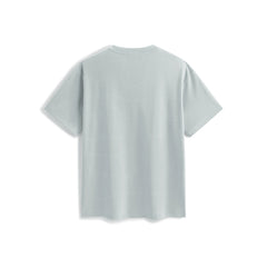 Men's Solid T-Shirt with Subtle Jacquard Pattern