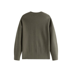 Men's Textured Solid Pullover Sweater