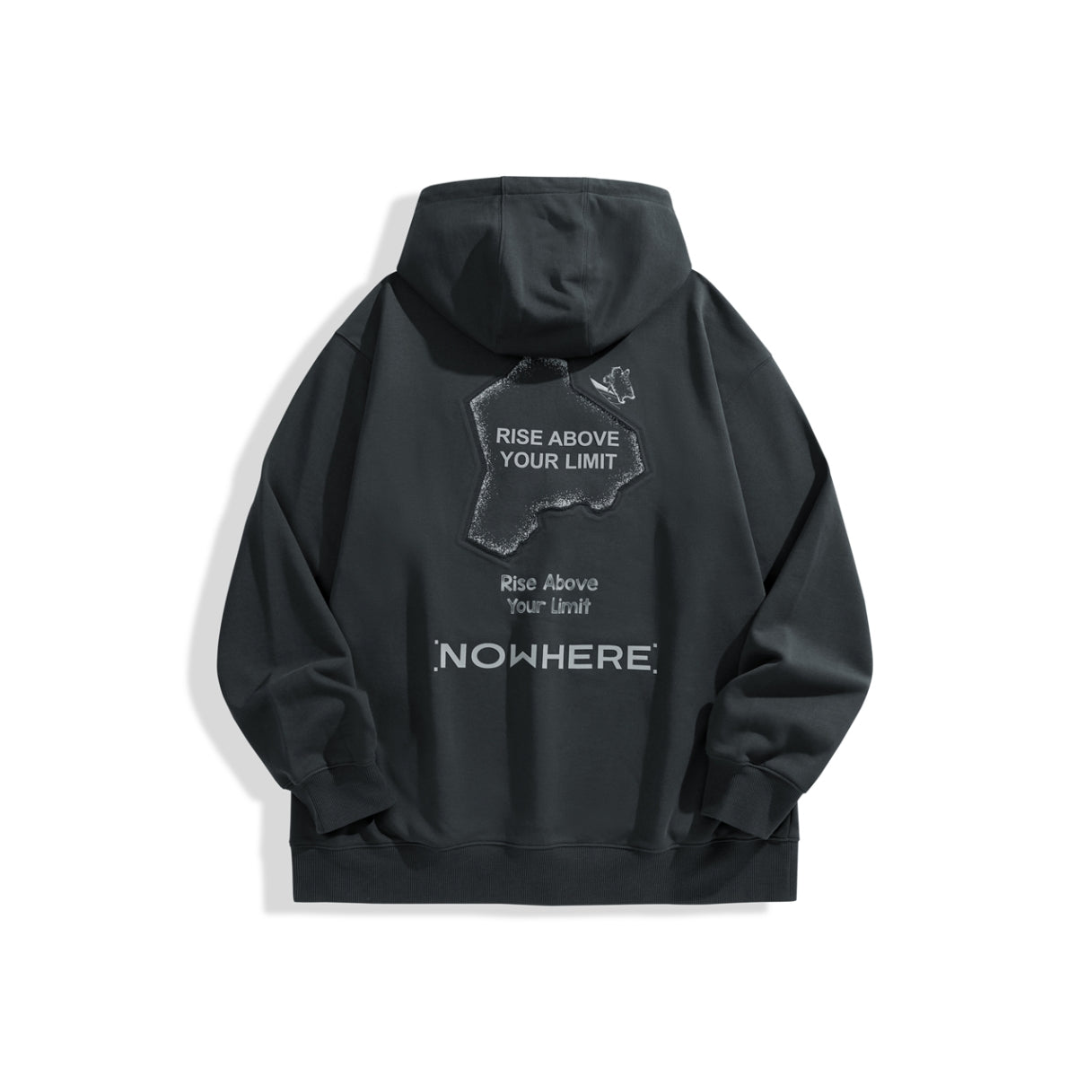 Men's Printed and Embroidered Hoodie