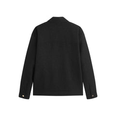Men's Metallic Tweed Textured Commuter Jacket
