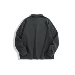 Men's Heavyweight Embroidered Cotton Sweatshirt