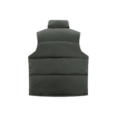 Men's Oversized Solid Down Vest
