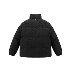 Men's Chenille Jacquard Puffer Jacket