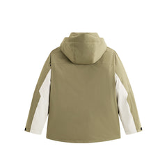 Men's Colorblock Bonded Water-Repellent Down Jacket