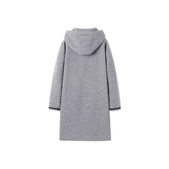 Women's Zip Front Hooded Coat