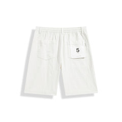 Men's Allover Jacquard Cotton Denim Shorts