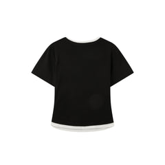 Women's 2-In-1 Embroidered T-shirt