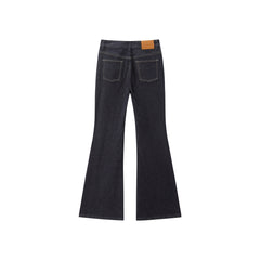 Women's High-Waist Slim Flared Jeans
