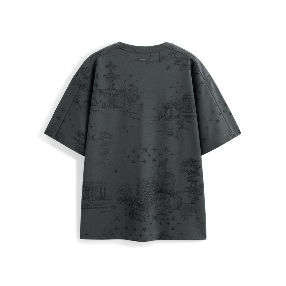 Men's Tonal Allover Print T-Shirt