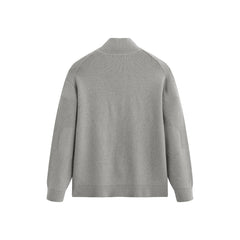 Men's Solid Relaxed-Fit Knit Cardigan