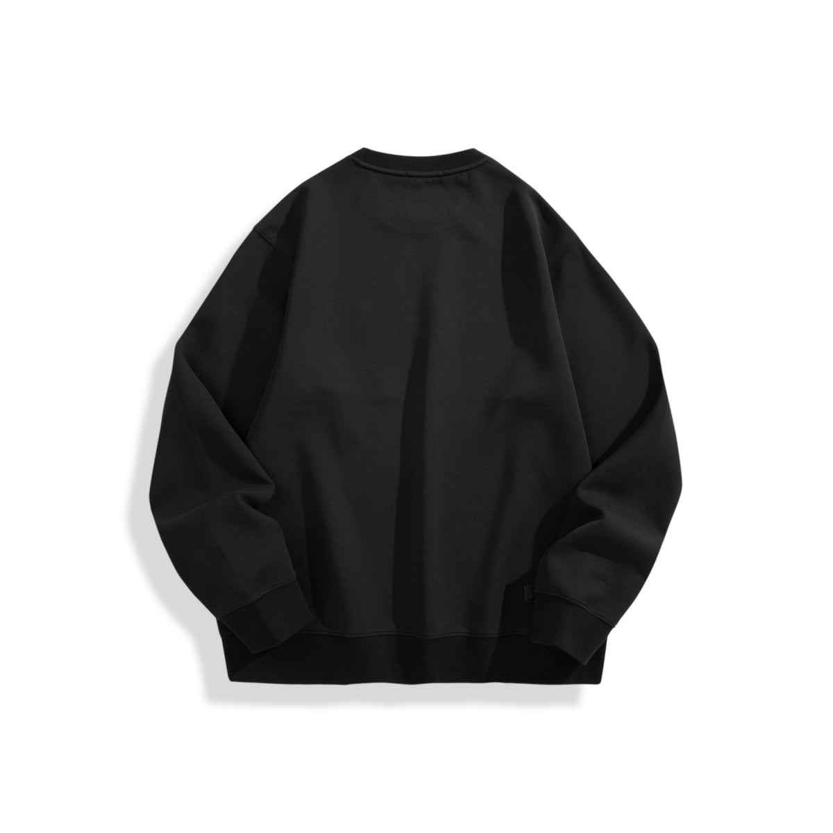 Men's Basic Embroidered Pullover Sweatshirt