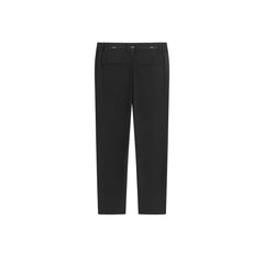 Men's Solid Cropped Business Pants
