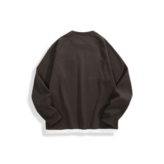 Men's Textured Waffle Knit Sweatshirt