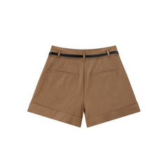 Women's High-Waisted Tencel Shorts