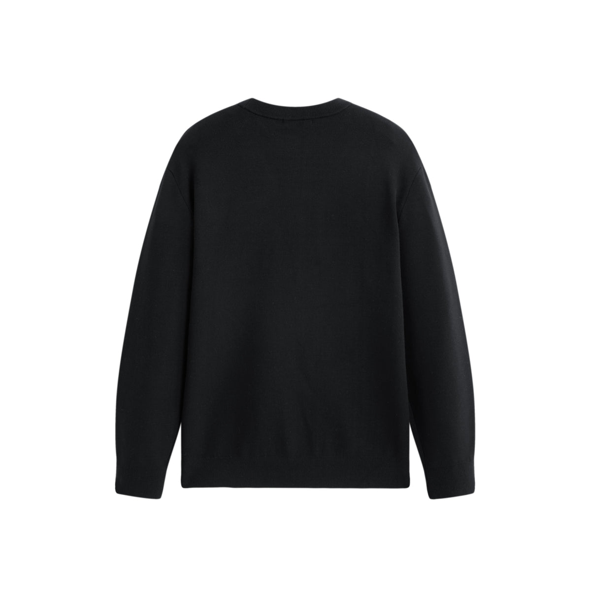Men's Basic Solid Knit Sweater