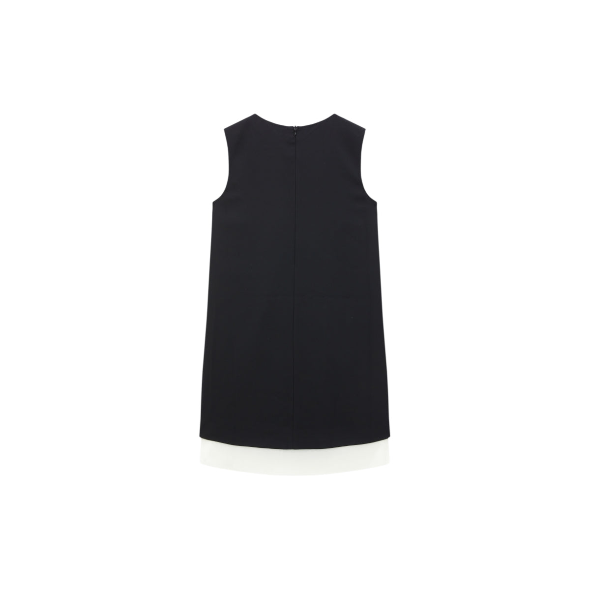 Women's Contrast Panel Cropped Dress