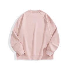 Men's Loose-Fit Embroidered Crewneck Sweatshirt