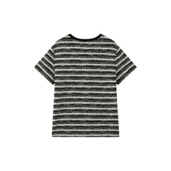 Women's Tweed-Style Textured T-Shirt