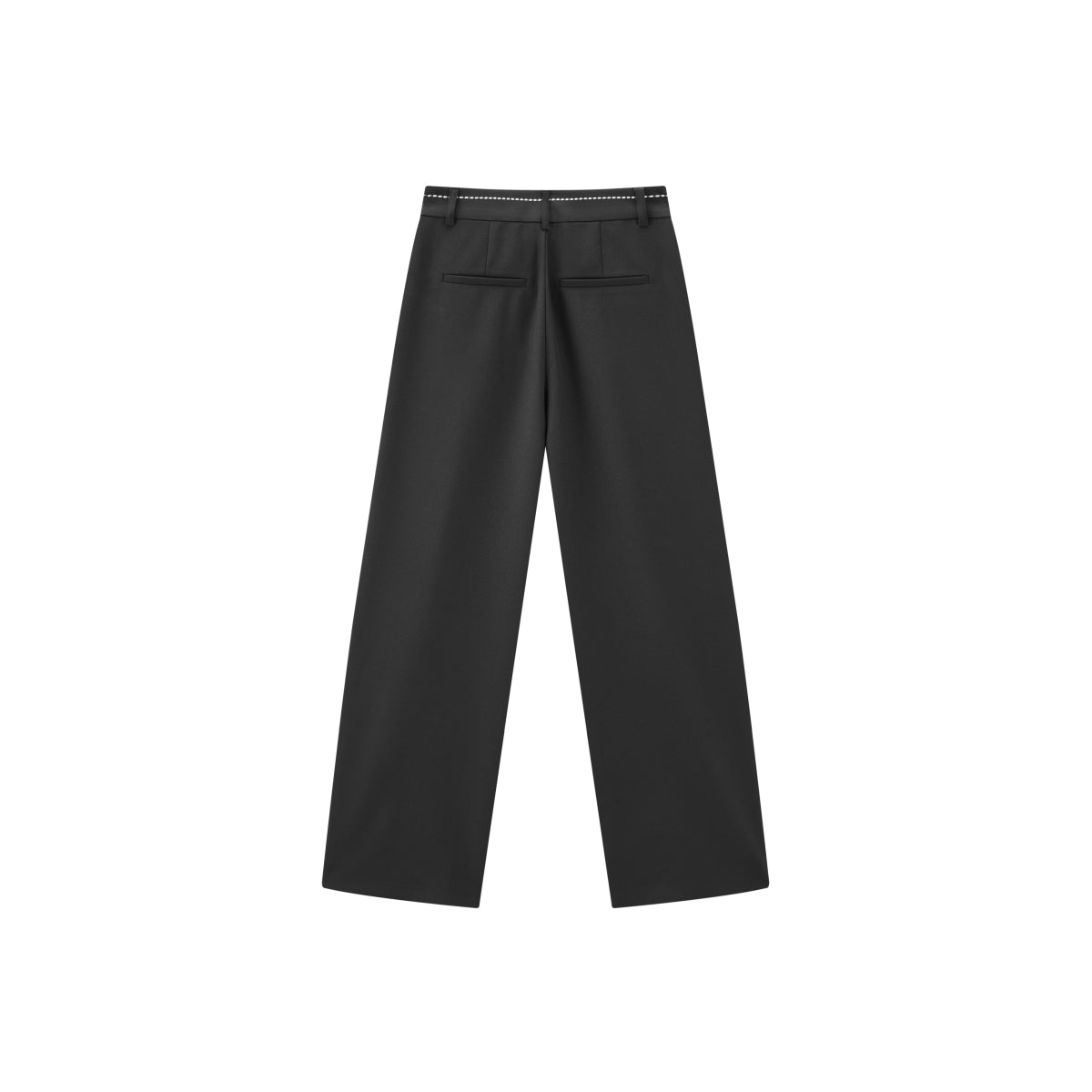 Women's High Waist Straight Trousers