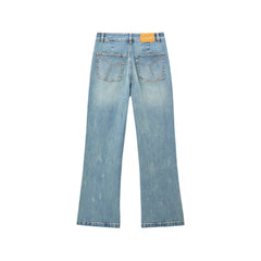 Women's Distressed Washed  Jeans