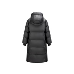 Women's Hooded Extra Long Warm Puffer Jacket