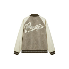 Men's Patchwork Baseball Jacket