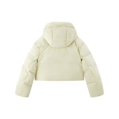 Women's Cropped Water-Repellent Puffer Jacket