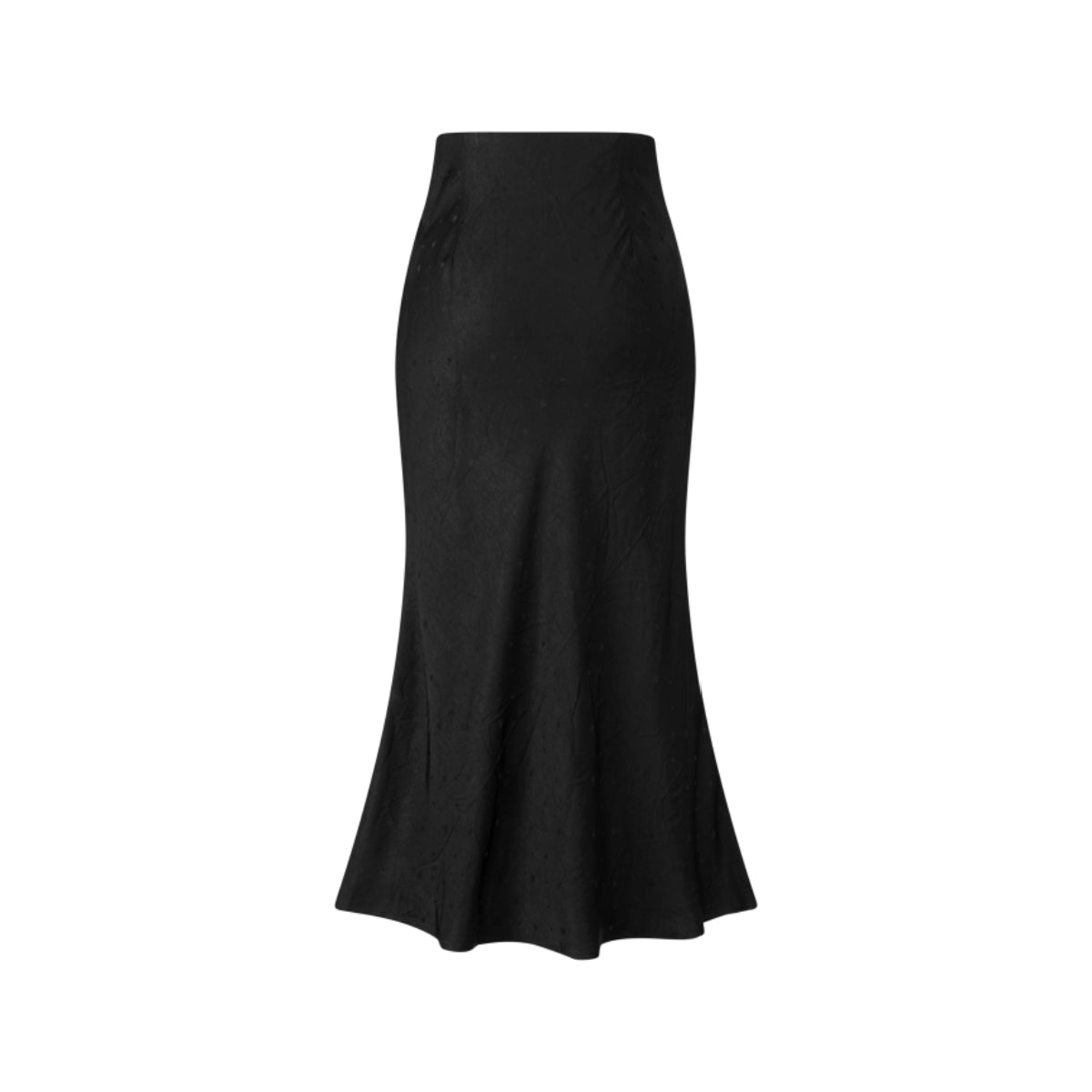 Women's High Waisted Jacquard Fishtail Skirt