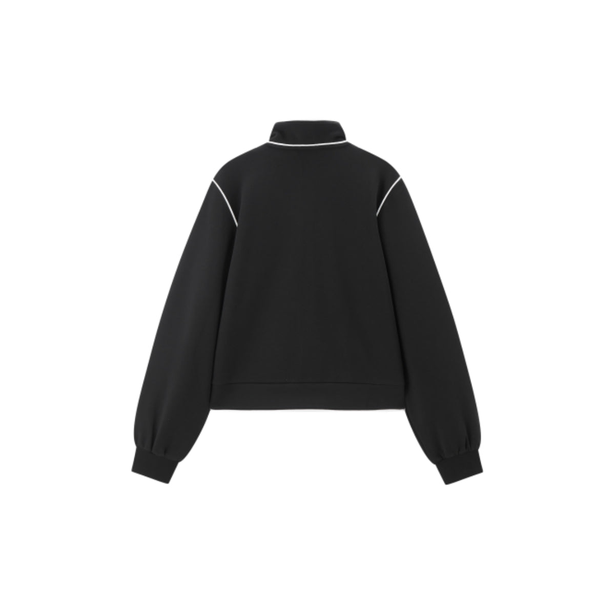 Women's Contrast-Trim Tweed-Inspired Jacket