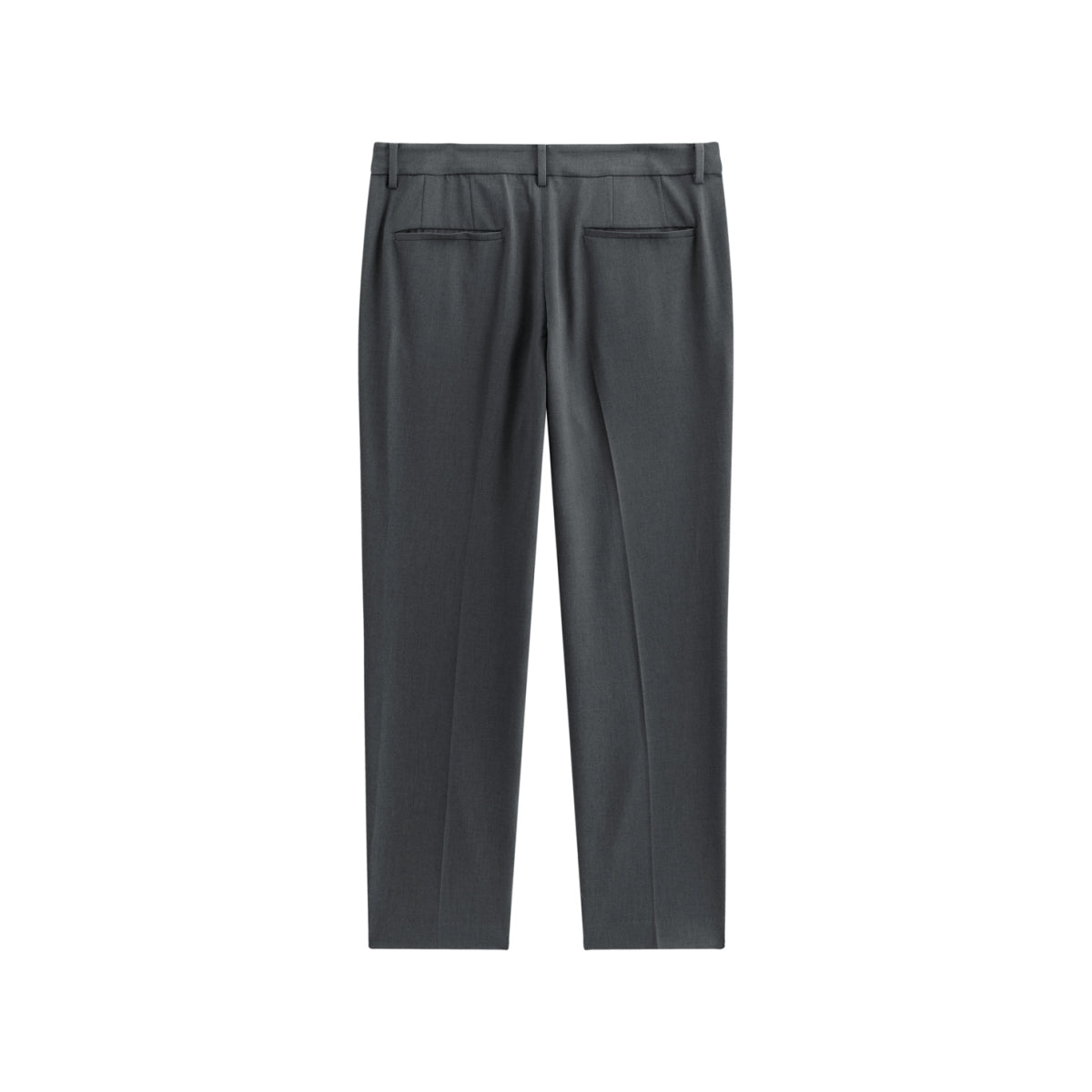 Men's Slim-Fit Gray Dress Pants