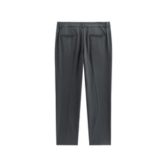 Men's Slim-Fit Gray Dress Pants